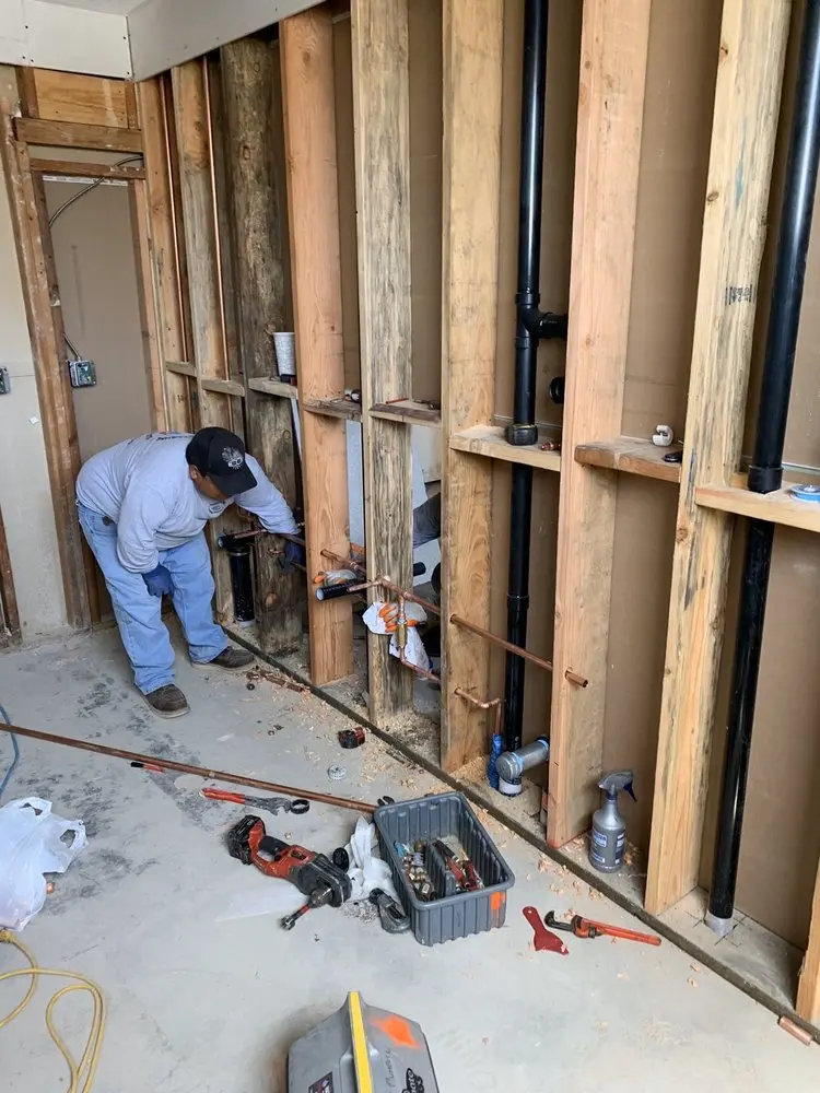 Commercial rough-in plumbing for Commercial Plumbing in Lakewood